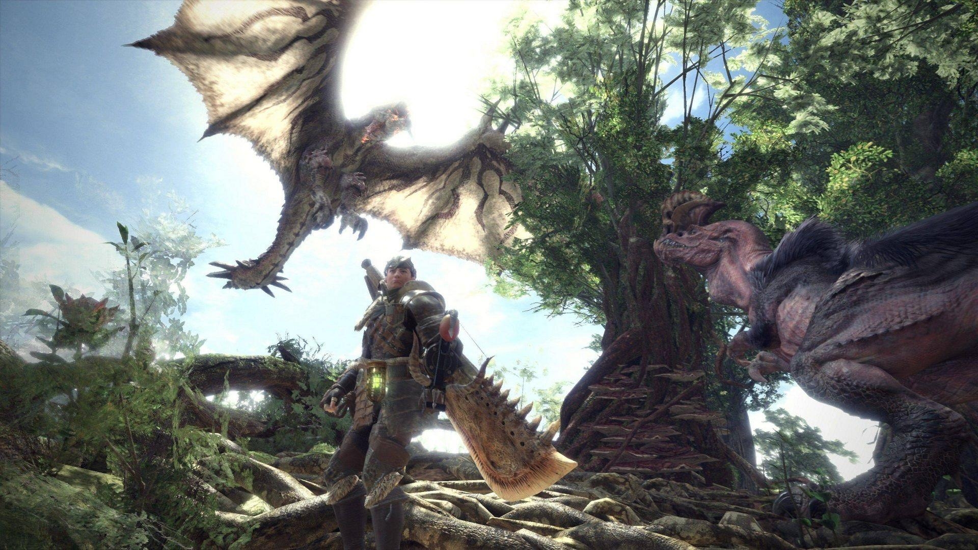 1920x1080 Monster Hunter World HD Wallpaper. Playstation, Xbox and PC, Desktop