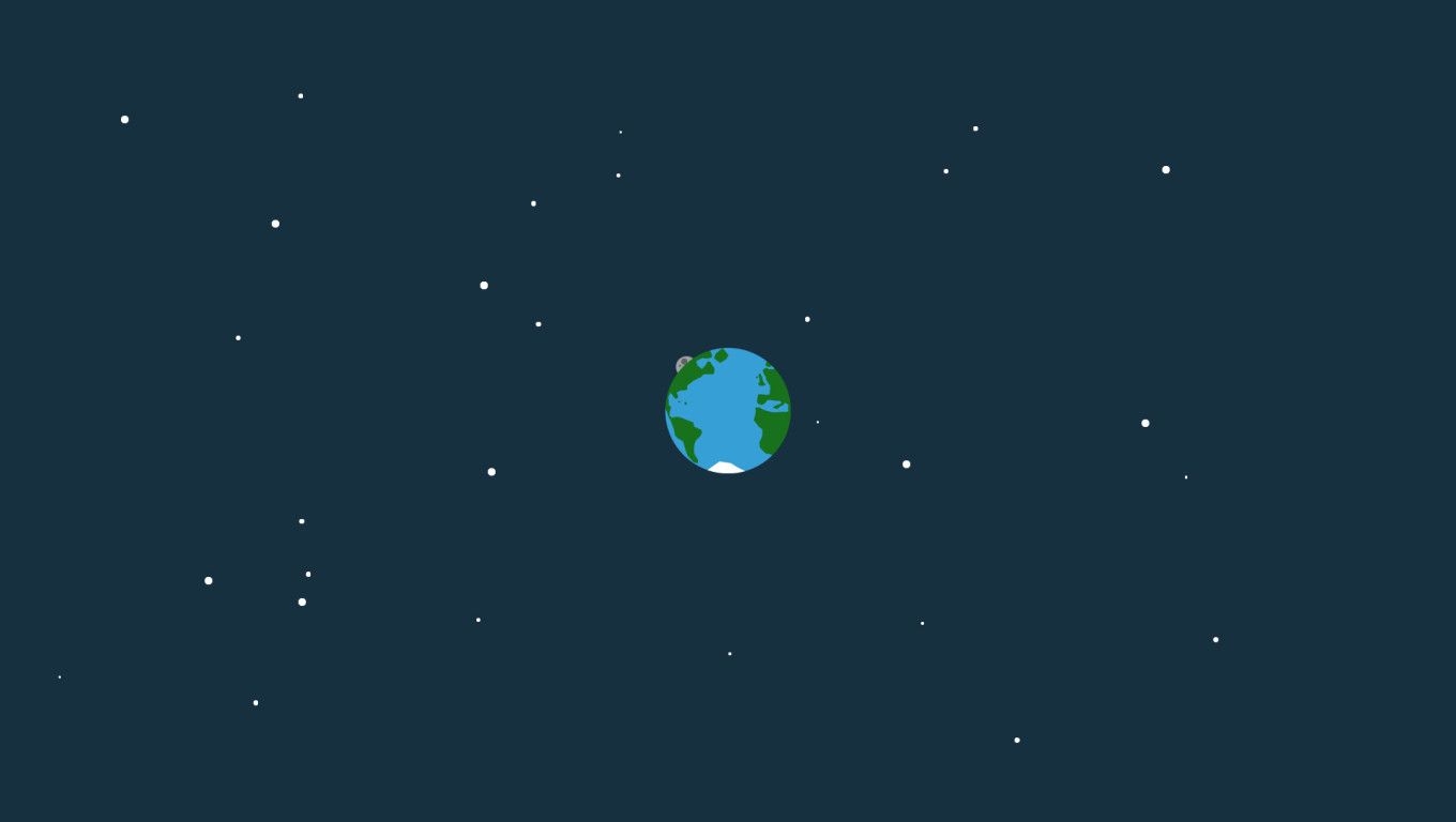 1360x770 Space Minimalist Wallpaper, 1920x1080 Solar System Minimalism, Desktop