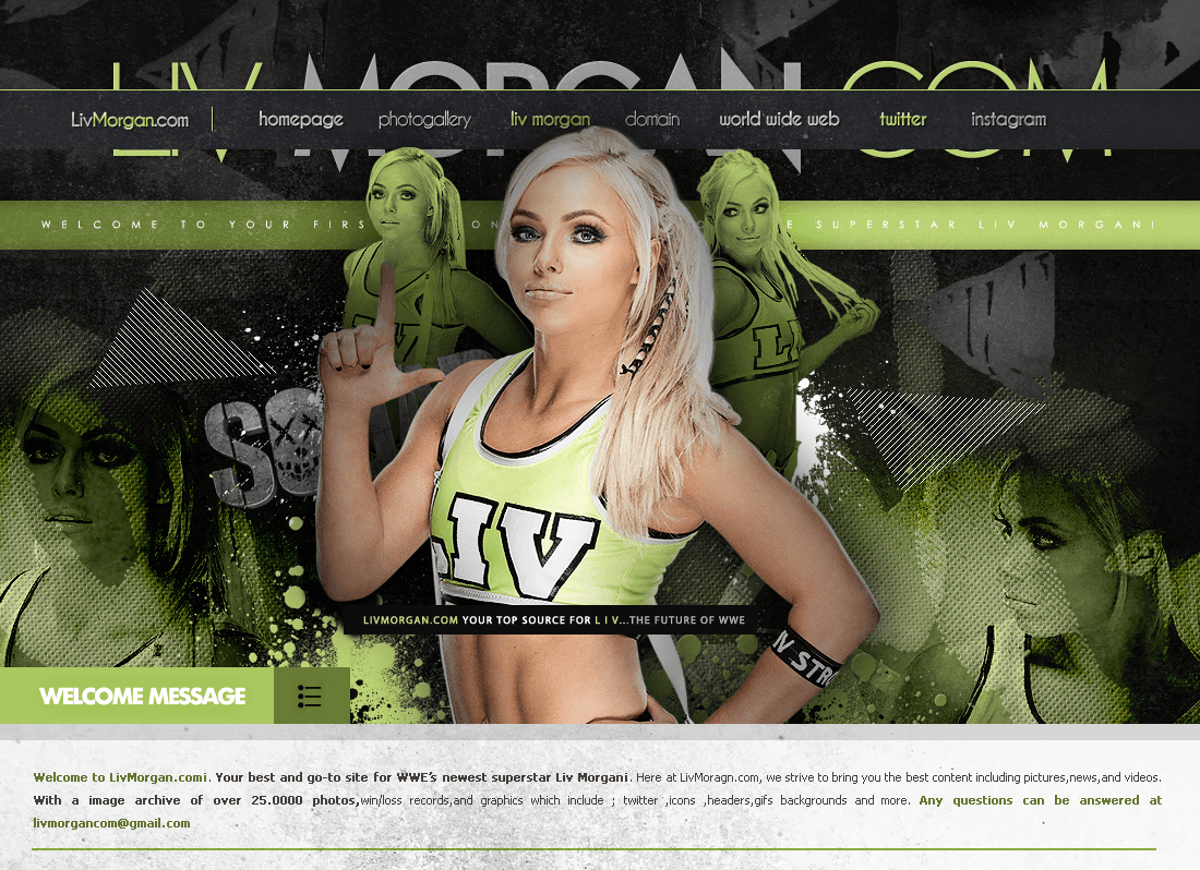 1100x800 LivMorgan.com. Your top source for L I V.the future of WWE, Desktop