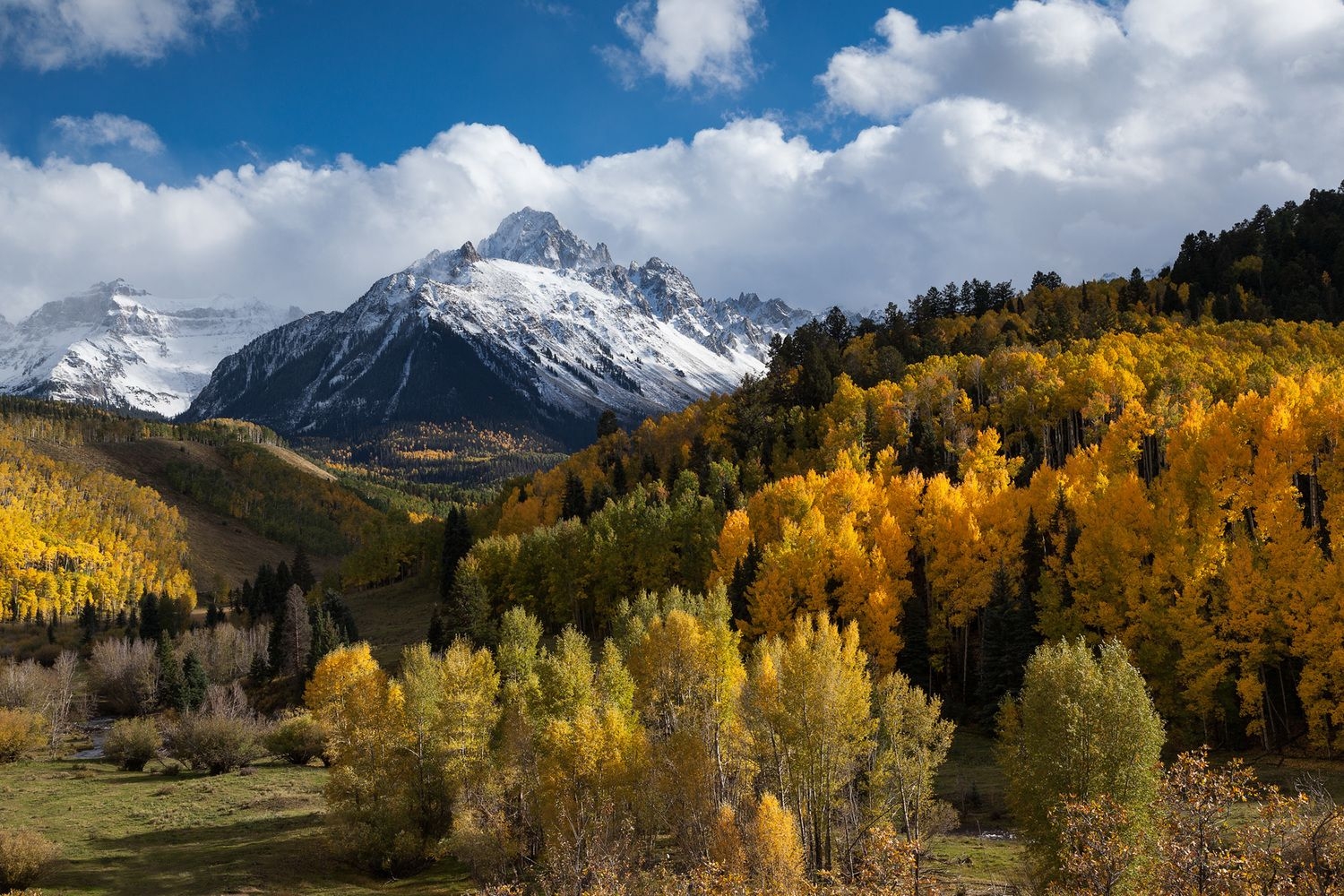 1500x1000 Free Desktop Wallpaper: Autumn in the Aspens, Desktop