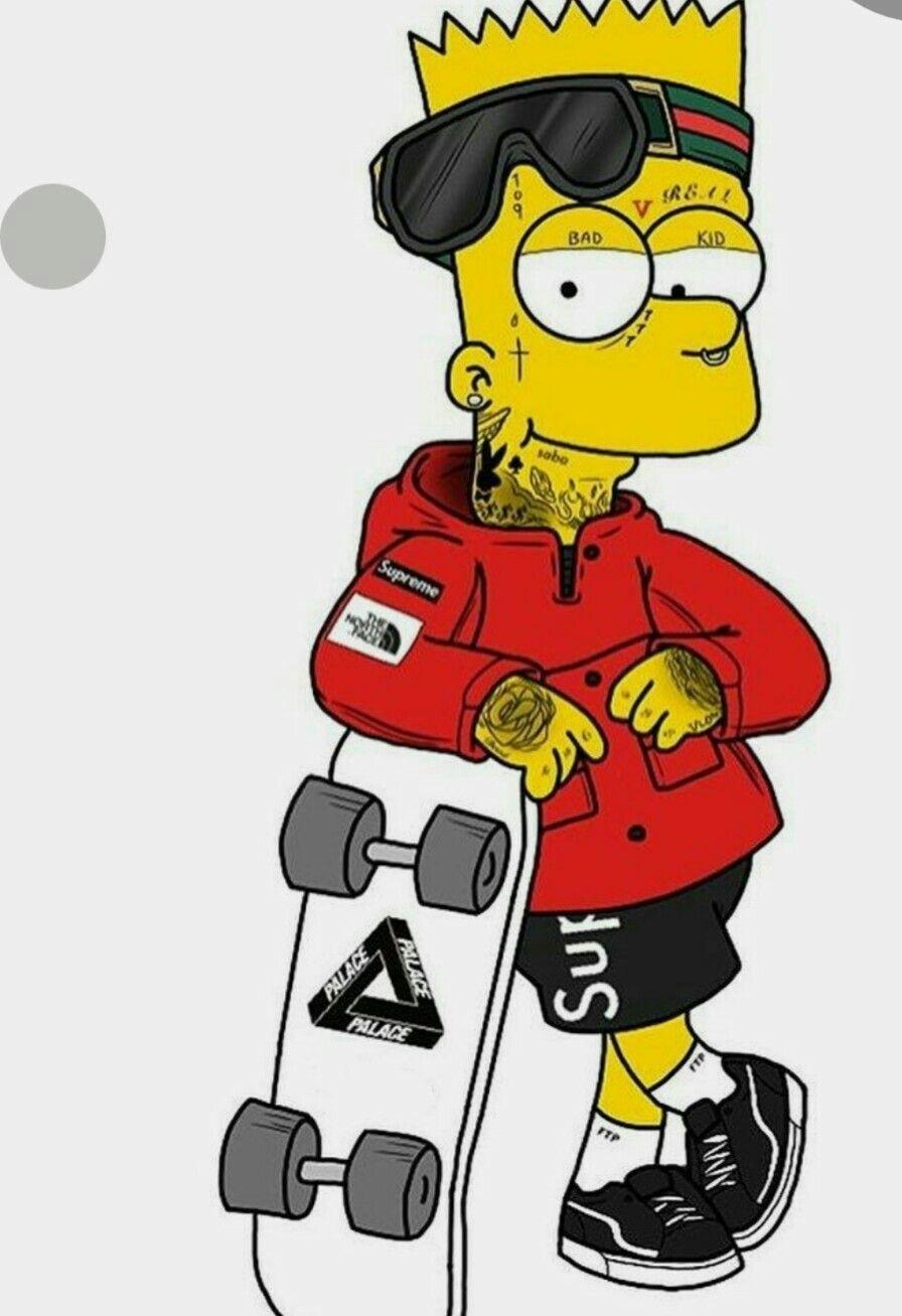 900x1310 Bart Simpson Sad Wallpaper Supreme, Phone