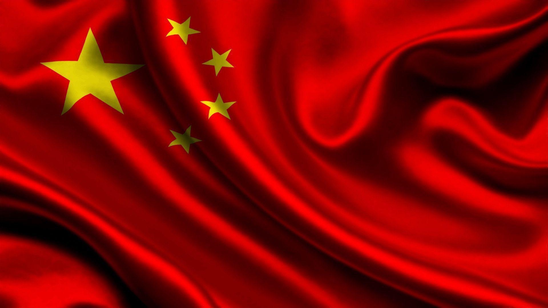 1920x1080 Download wallpaper china, satin, flag, China free desktop, Desktop