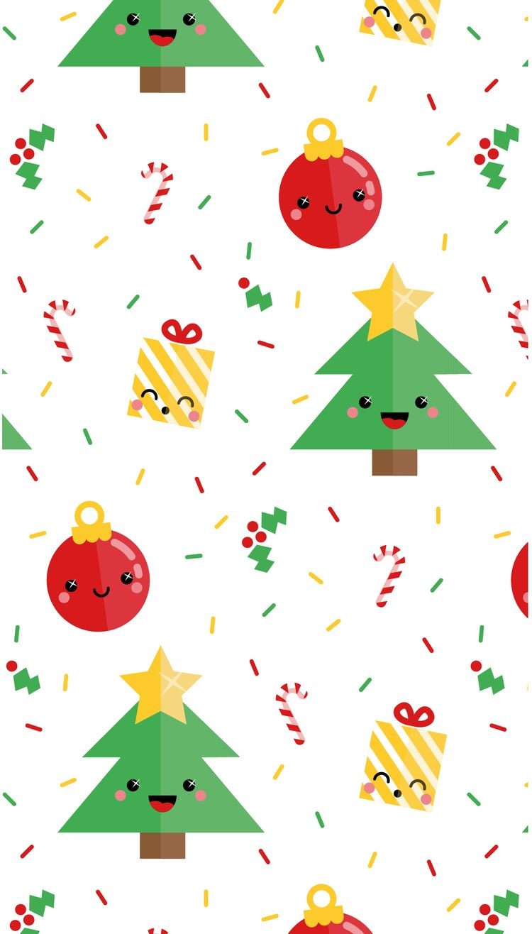 750x1320 Cute Christmas iPhone Wallpaper Free Cute Christmas iPhone Background, Phone