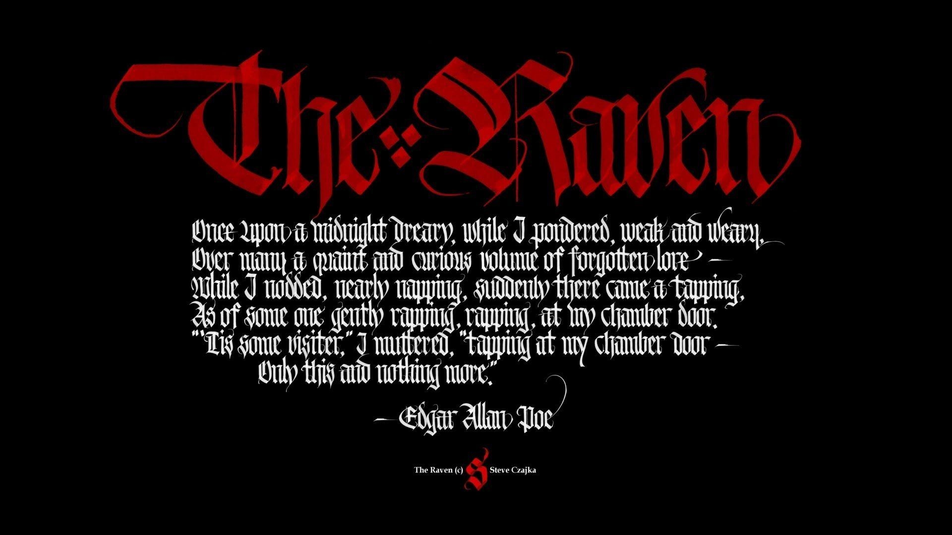 1920x1080 The Raven Allan Poe, Desktop