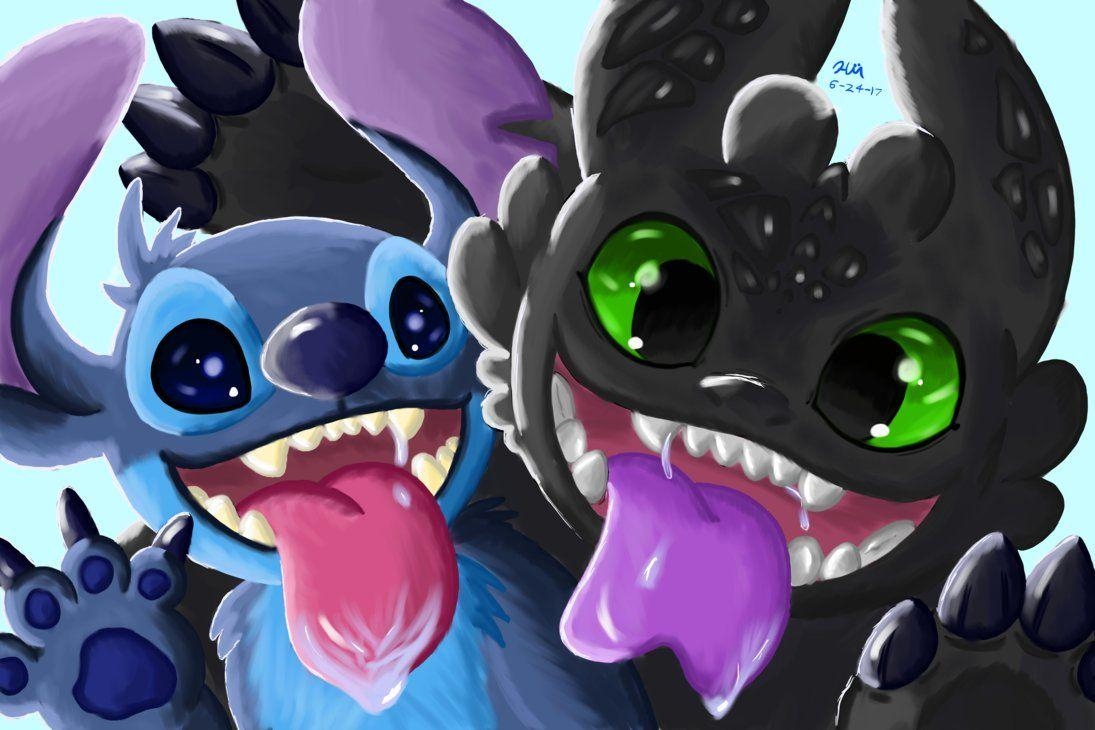 1100x730 Stitch. Cute disney picture, Toothless, Desktop