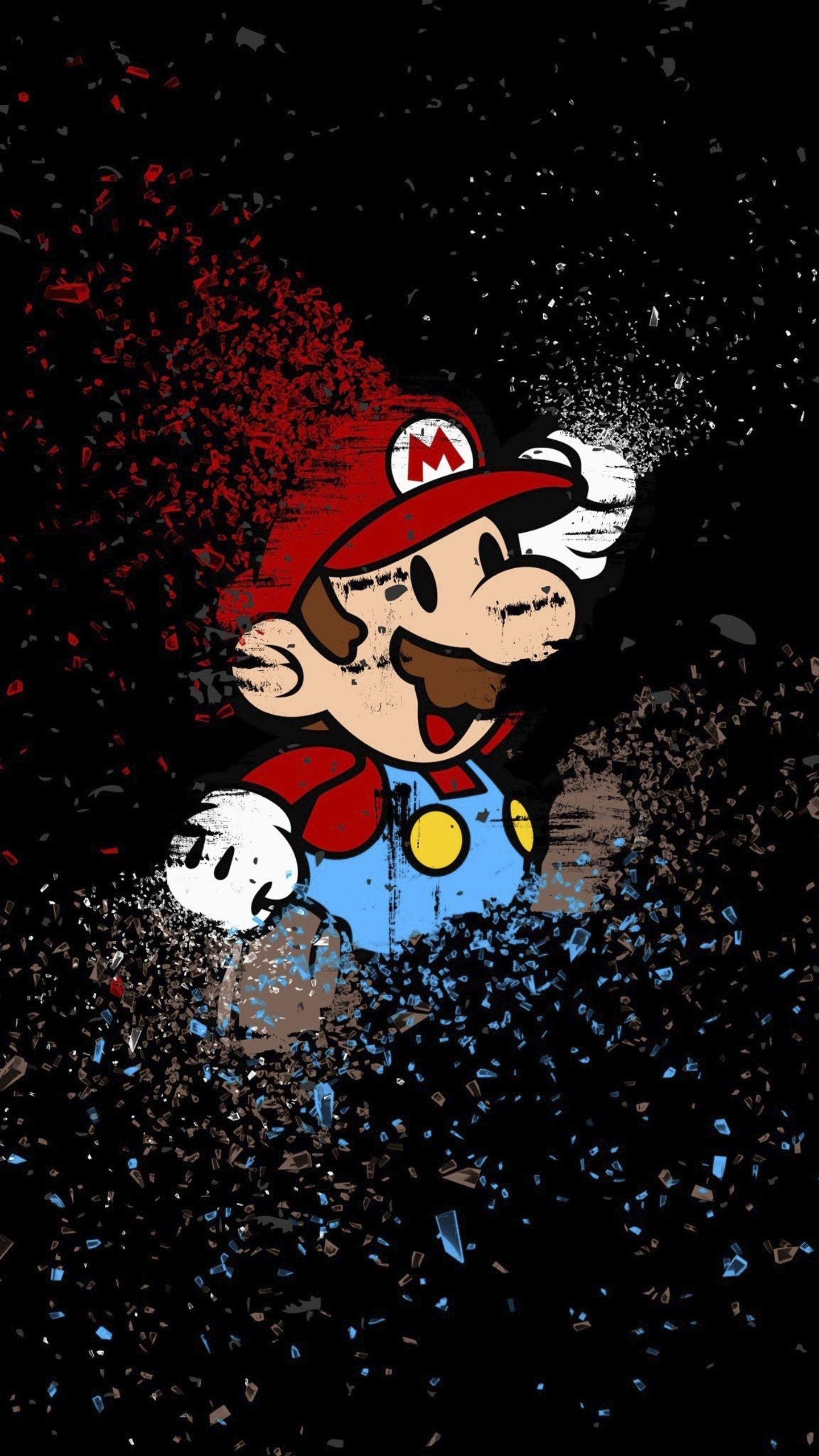 1440x2560 Marvelous Mario. iPhone X Wallpaper X Wallpaper HD, Phone