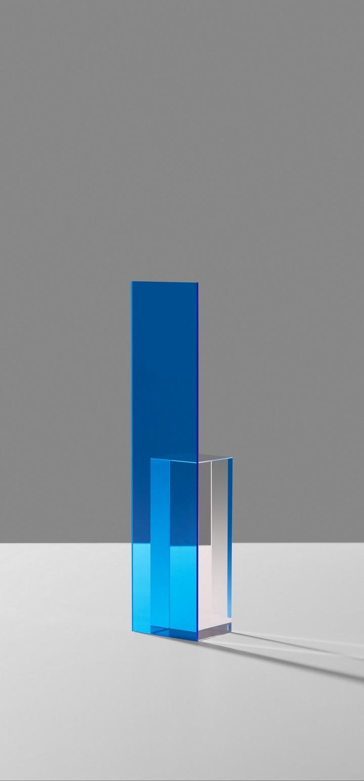 720x1550 Shape Glass Blue Wallpaper - [], Phone