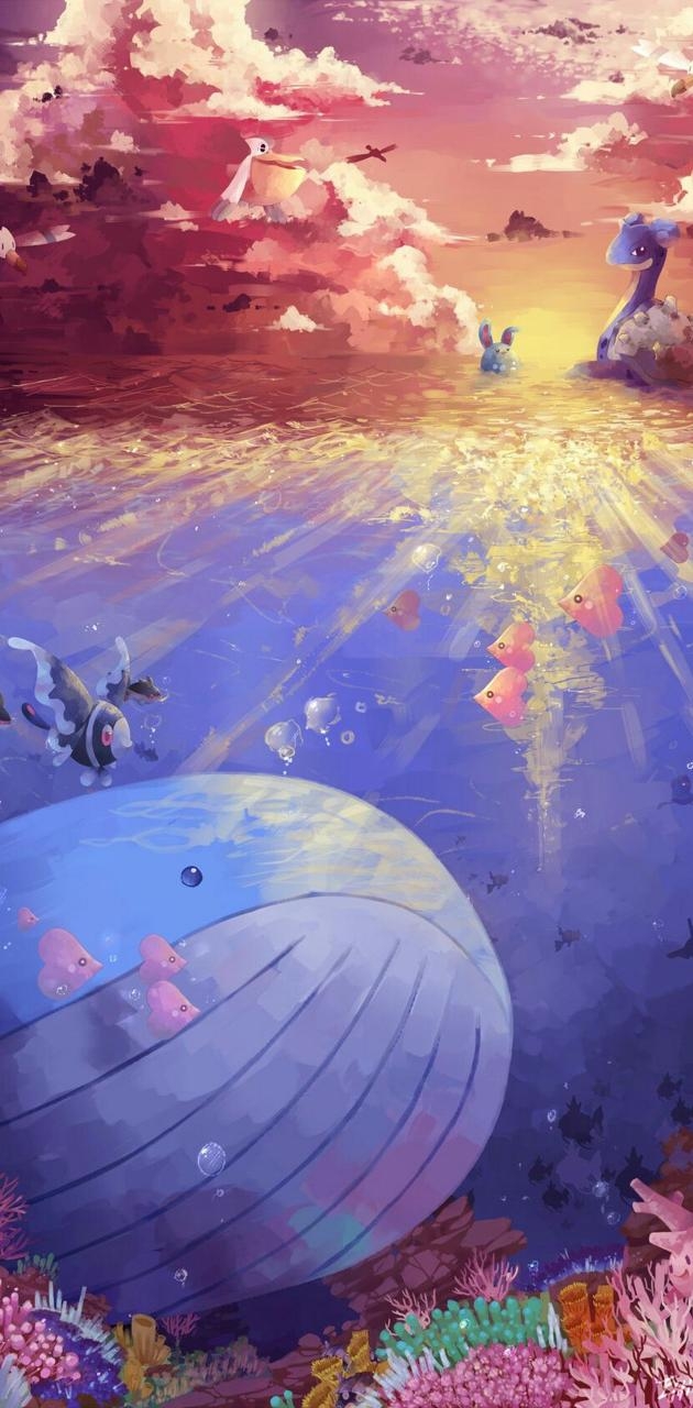 630x1280 Pokemon Scene Art wallpaper, Phone