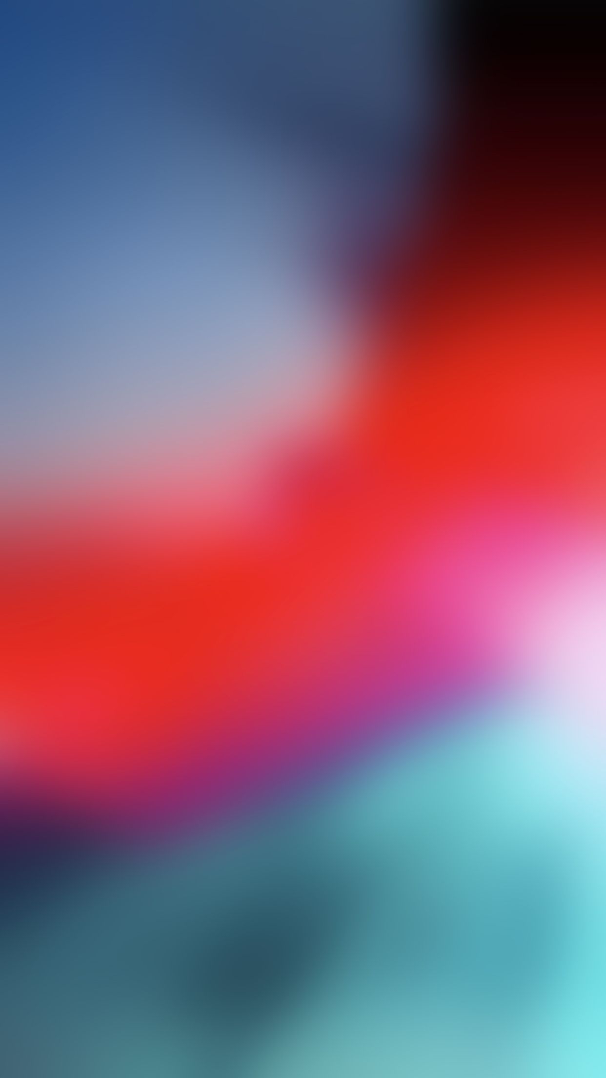 1250x2210 Blurred iOS 12 Stock Wallpaper, Phone