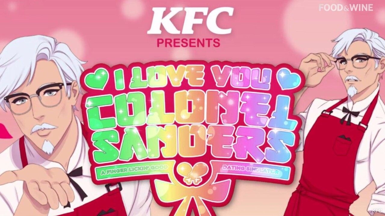 1280x720 KFC's New Video Game Lets You Date Colonel Sanders. Food & Wine, Desktop