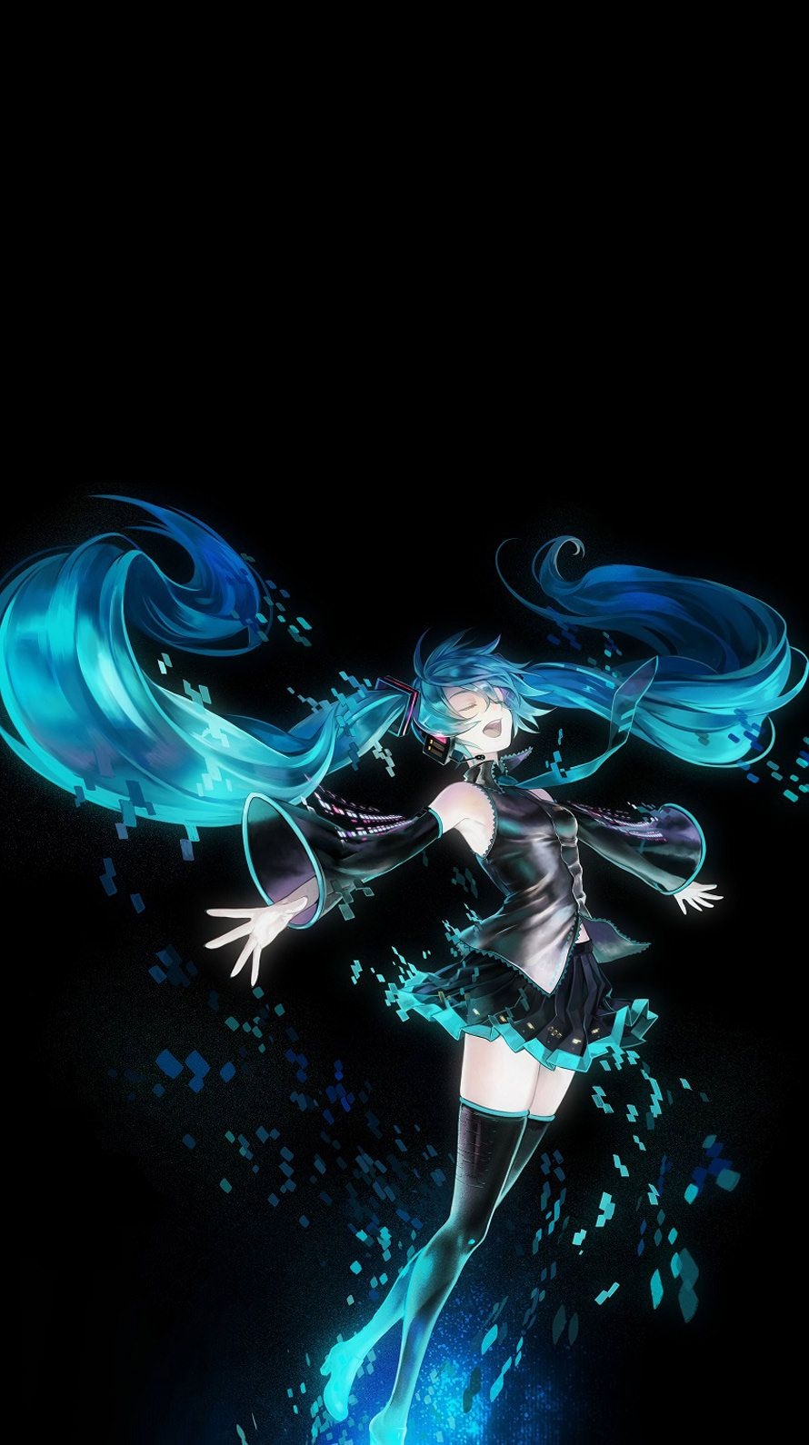 890x1590 Free download Hatsune Miku iPhone6 WallpaperBox [], Phone