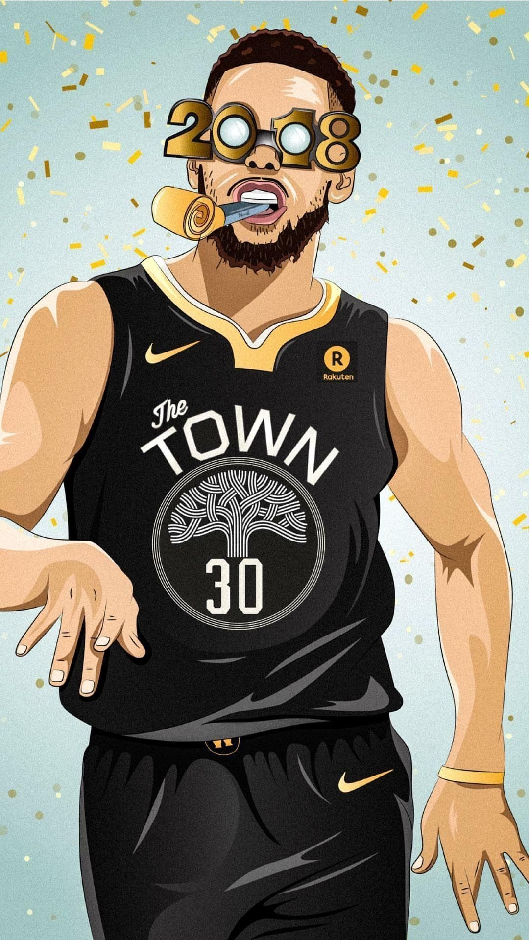 1080x1920 Nba Cartoon Wallpaper, Phone