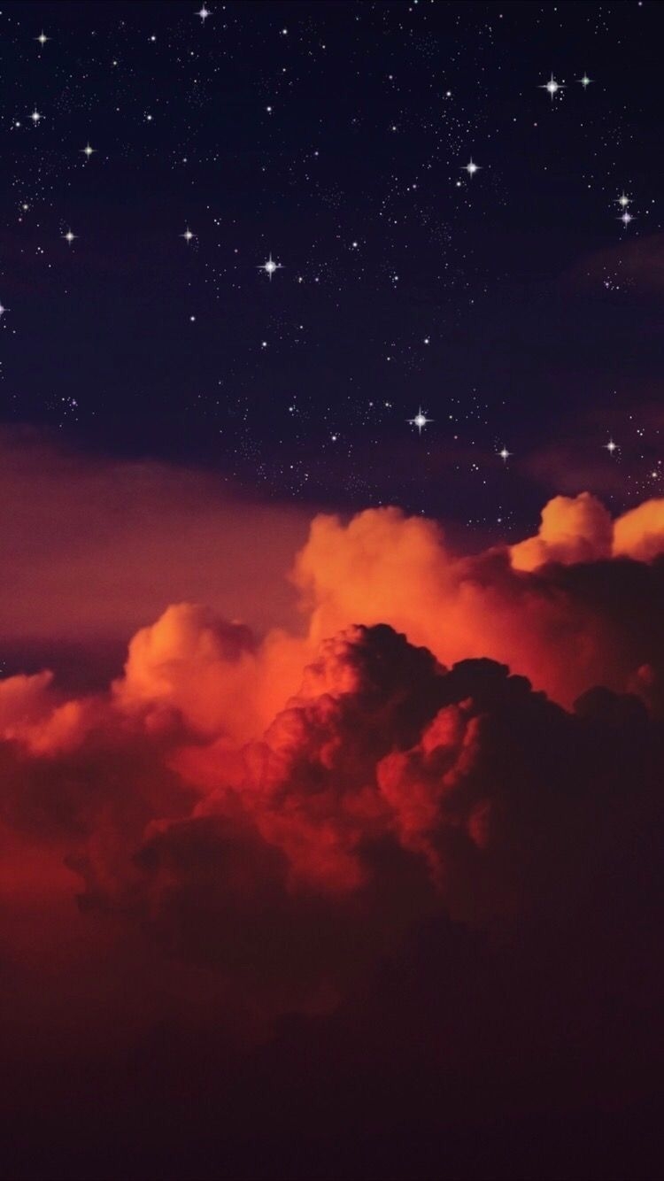 750x1340 Aesthetic Night Sky iPhone Wallpaper Free Aesthetic Night Sky iPhone Background, Phone