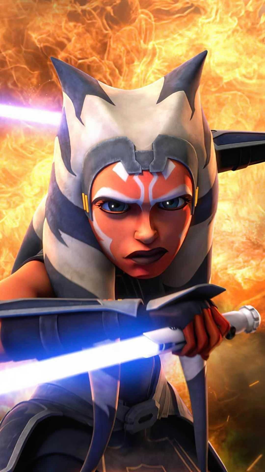 1080x1920 Ahsoka Tano Wallpaper, Phone