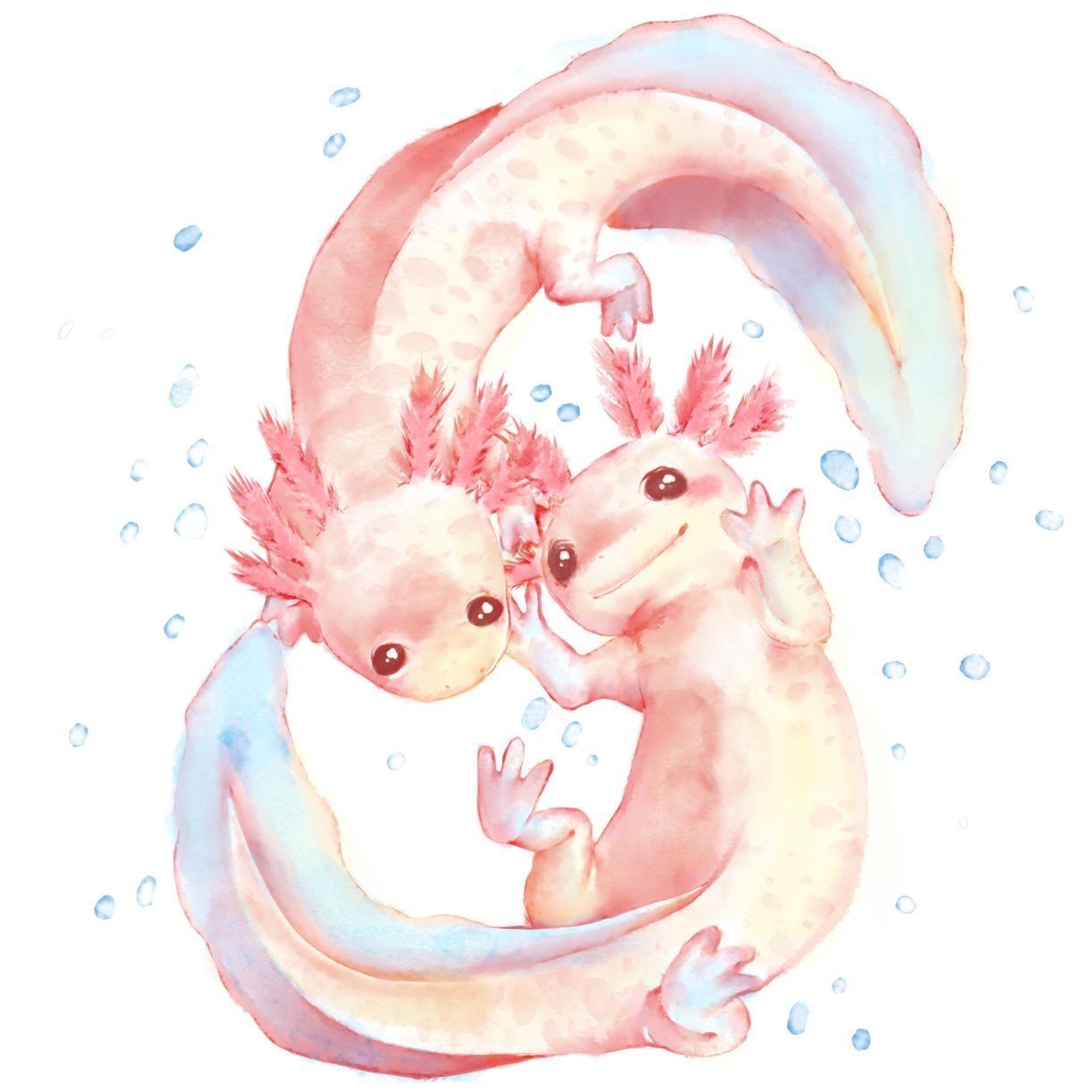 1230x1230 Axolotls ideas. axolotl, cute animals, reptiles and amphibians, Phone