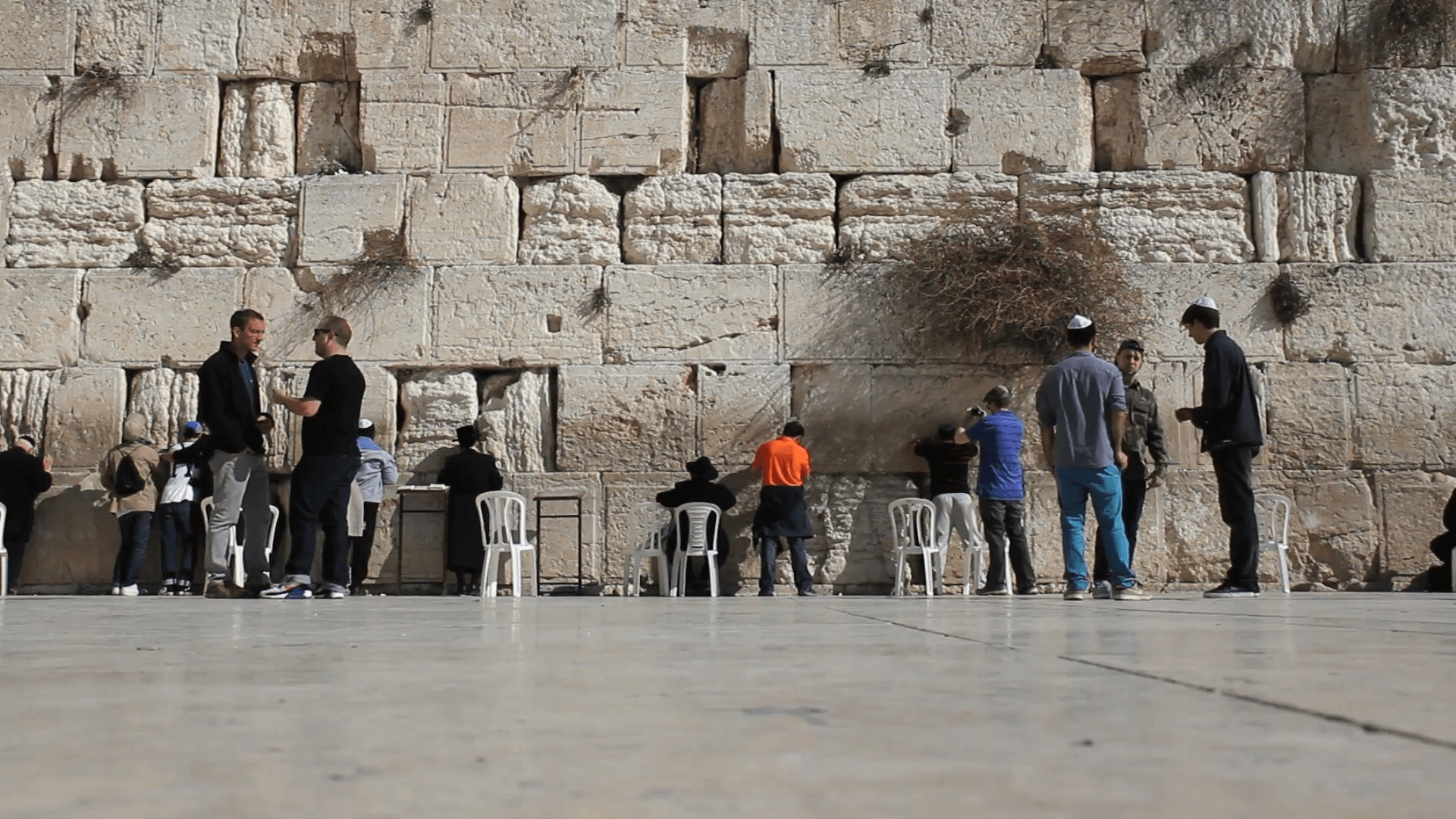 1920x1080 Wailing Wall, Western Wall in Jerusalem Stock Video Footage, Desktop