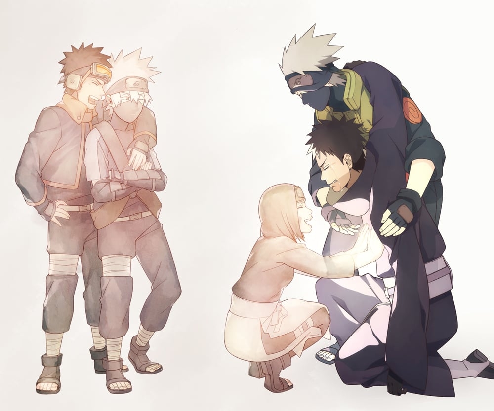 1000x840 Kakashi, Obito and Rin Minato Wallpaper, Desktop