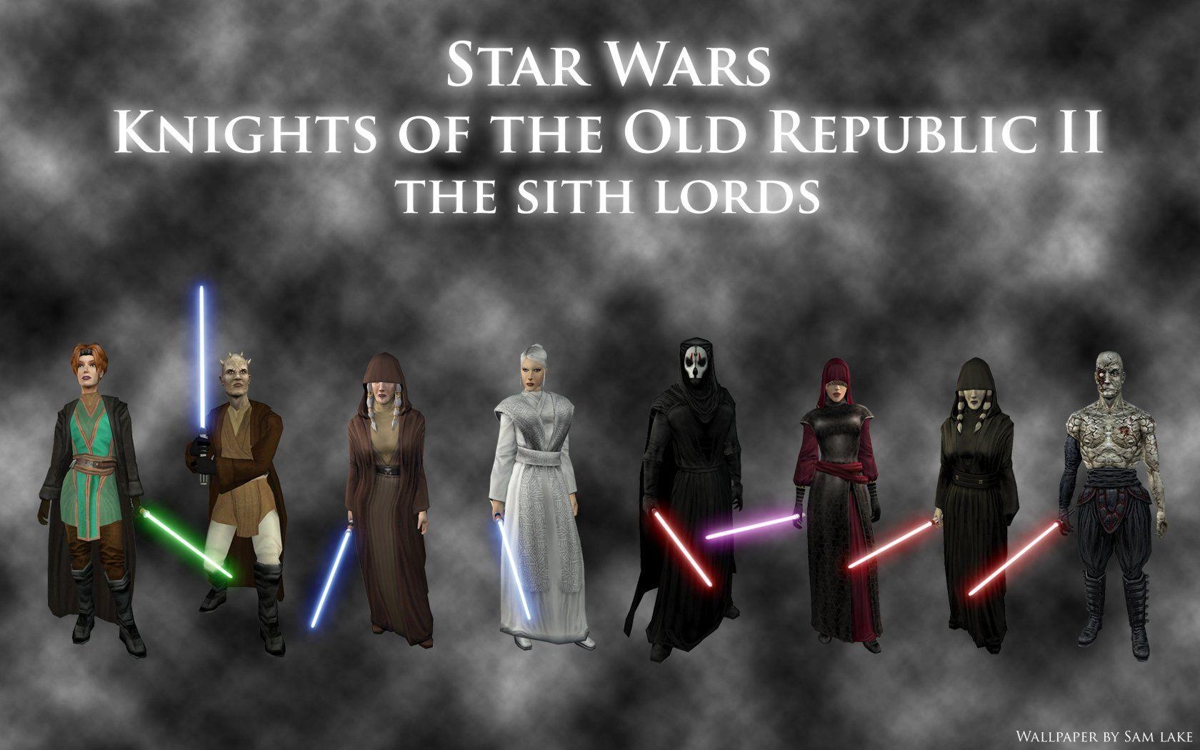 1680x1050 KotOR II Characters Wallpaper, Desktop