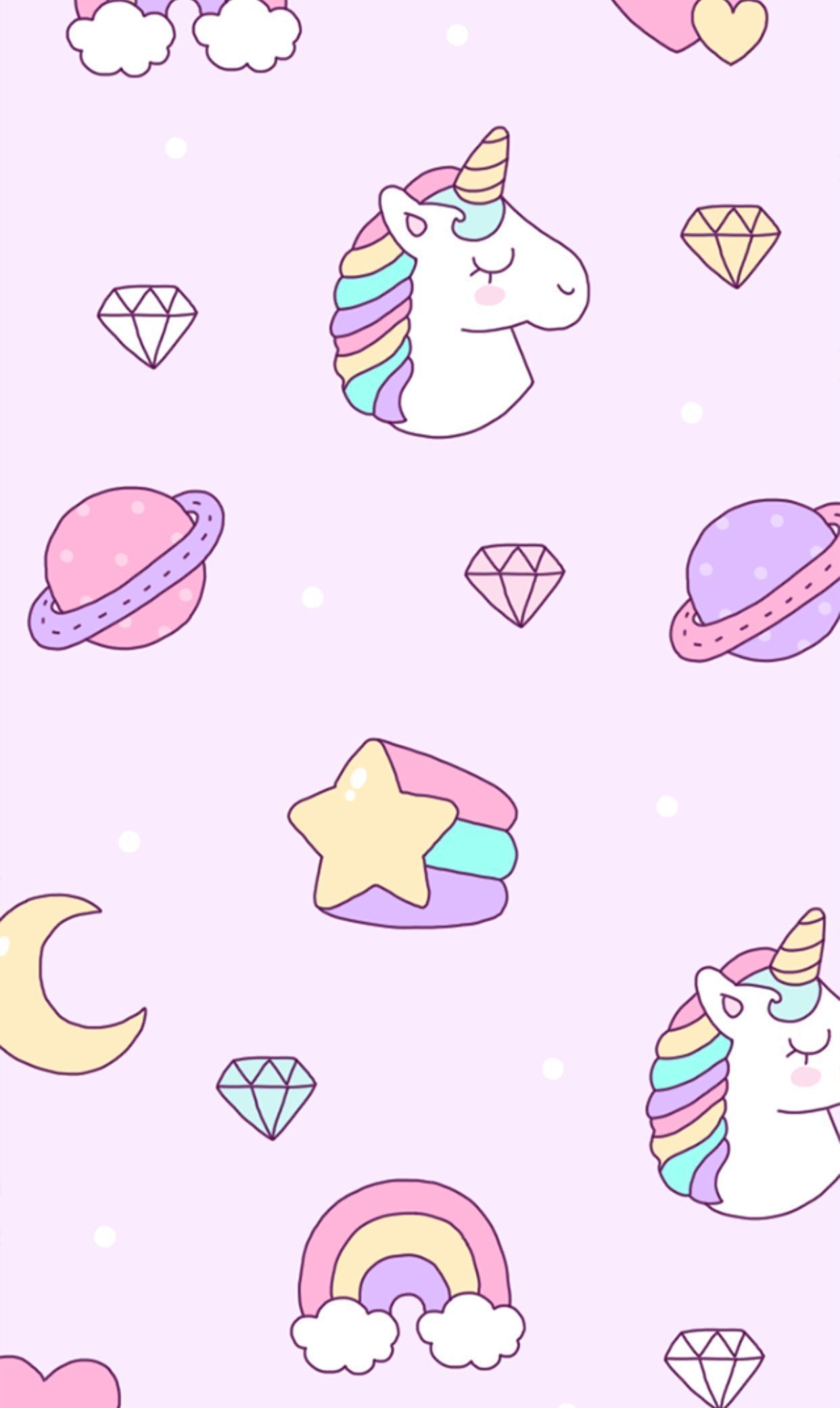 1250x2080 Kawaii Unicorn Wallpaper Free Kawaii Unicorn Background - Pink unicorn wallpaper, Unicorn wallpaper cute, Unicorn wallpaper, Phone