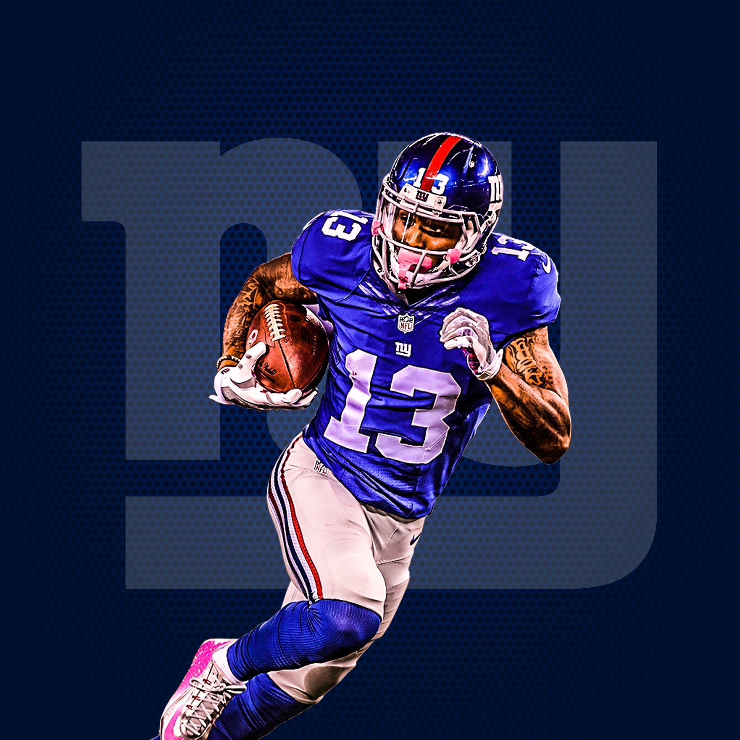 2560x2560 Wallpaper Odell Beckham Jr Cartoon, Phone