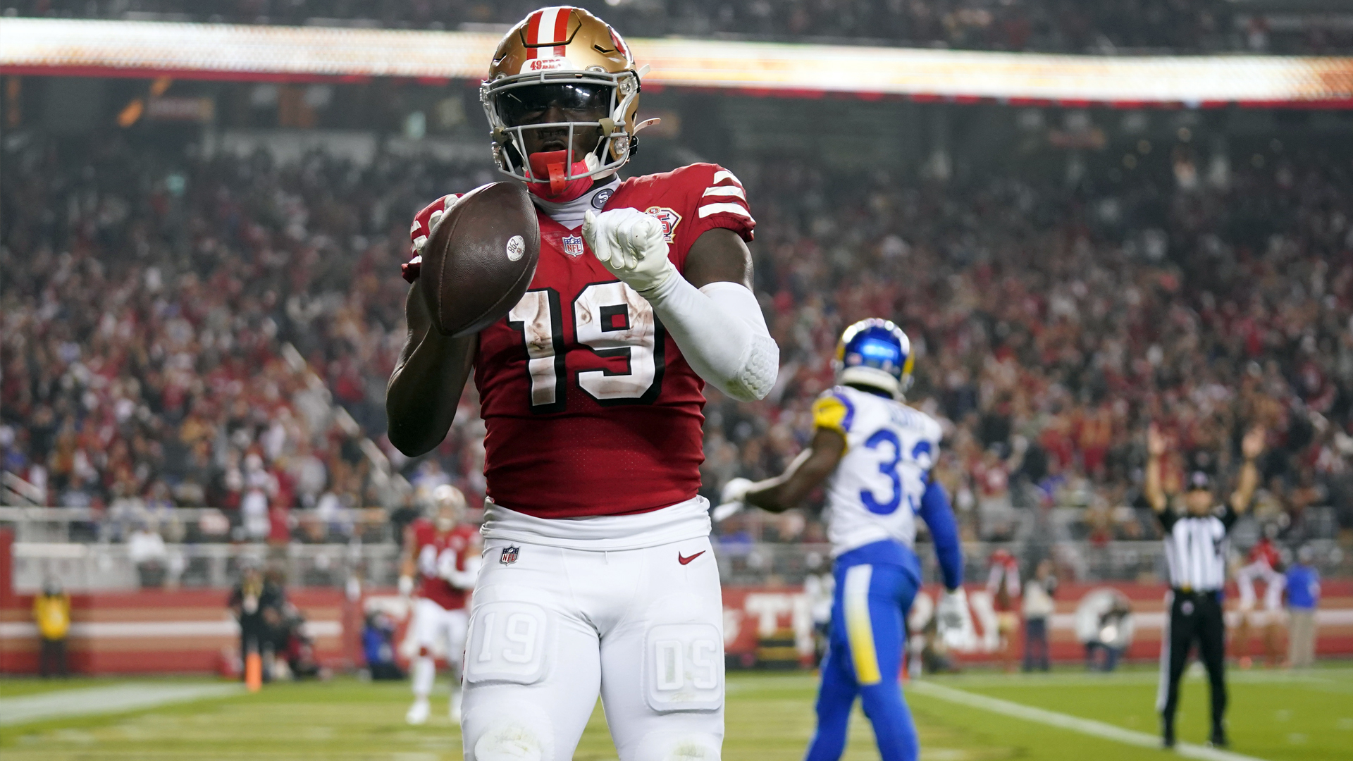 1920x1080 Deebo Samuel predicts 49ers Super Bowl win, gives injury update, Desktop