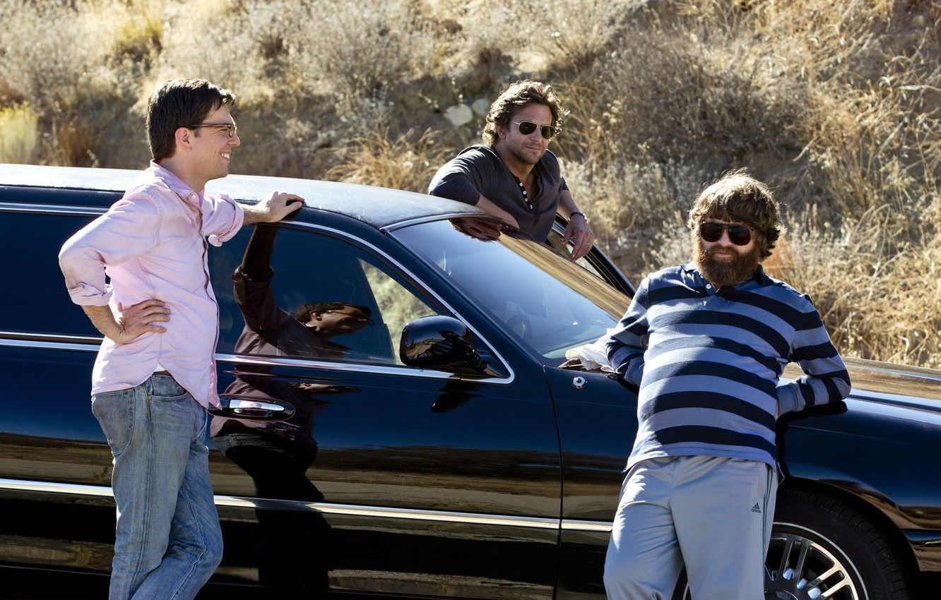 1340x850 Wallpaper machine, Bradley Cooper, men, Zach Galifianakis, Zach Galifianakis, Alan, Bradley Cooper, Ed Helms, Ed Helms, The Hangover Part III, The hangover Part III, Phil, Stu, The Hangover - for desktop, Desktop