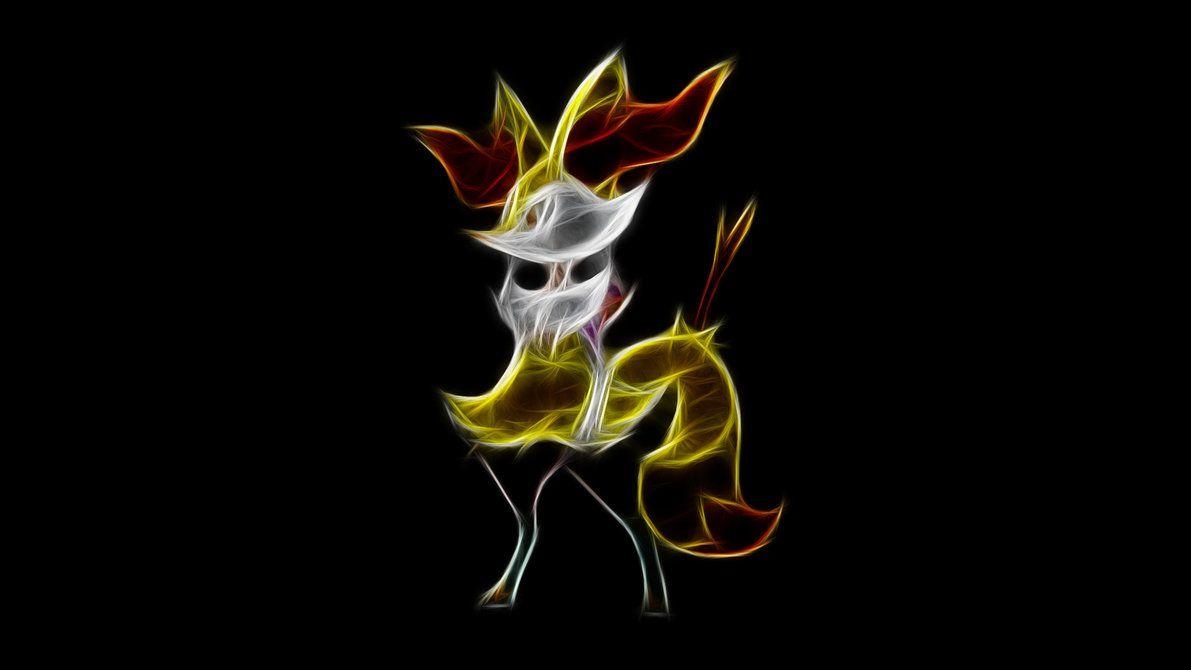 1200x670 Braixen, Desktop