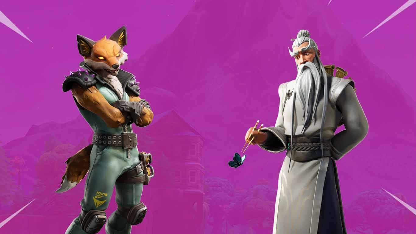 1370x770 Shifu Fortnite wallpaper, Desktop