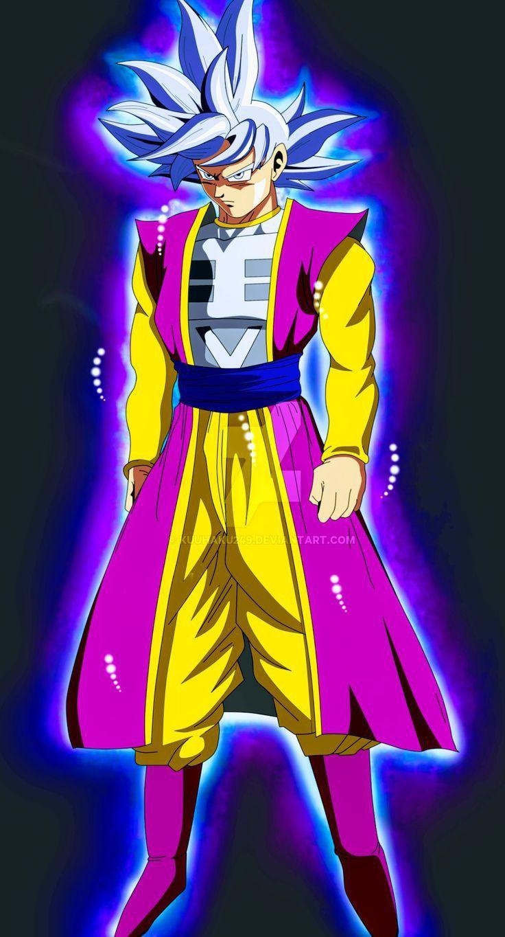 740x1370 Masterd ultra instinct Zeno clothes Omni king Goku mui, Phone