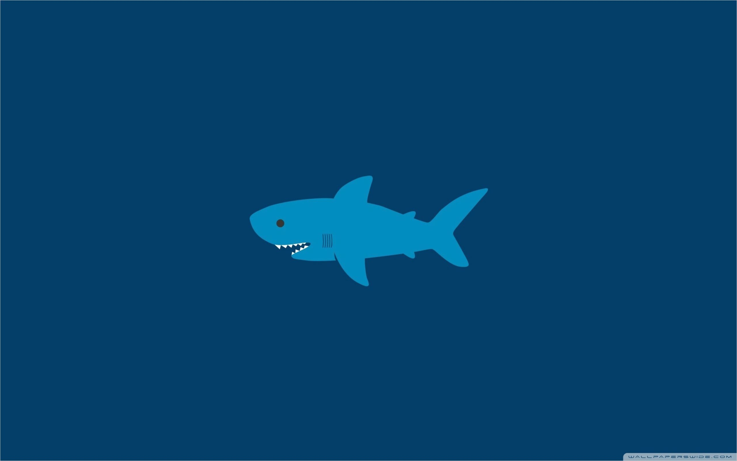 2560x1610 4k Cartoon Shark Wallpaper. Cartoon wallpaper hd, Shark picture, Cartoon wallpaper, Desktop