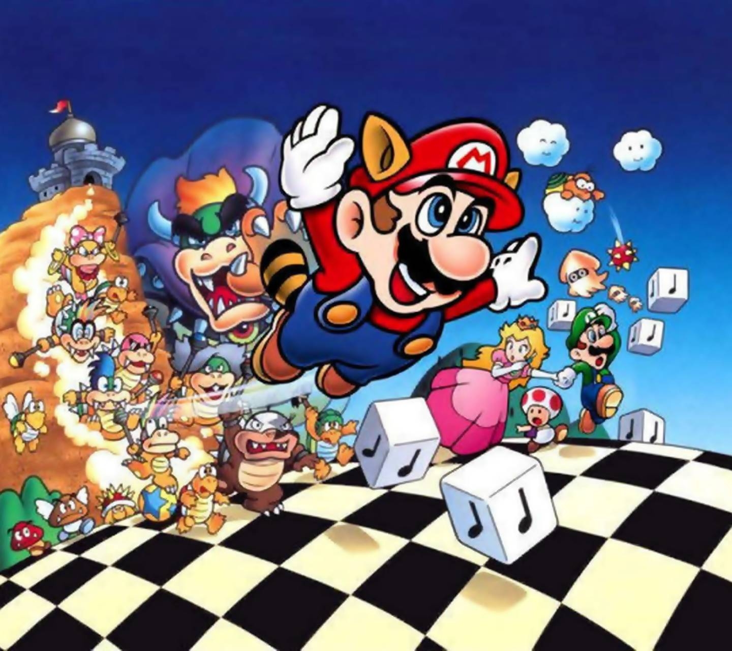 1440x1280 Super Mario Bros. 3 HD Wallpaper and Background Image, Desktop