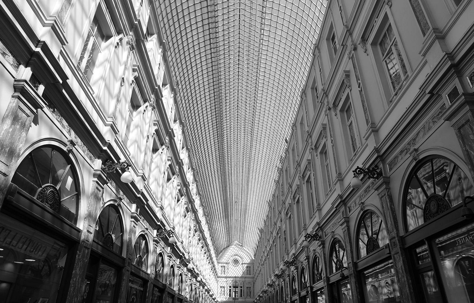 1600x1030 Black, And, White, Architecture, Shops, Brussels, HD Grayscale, Desktop