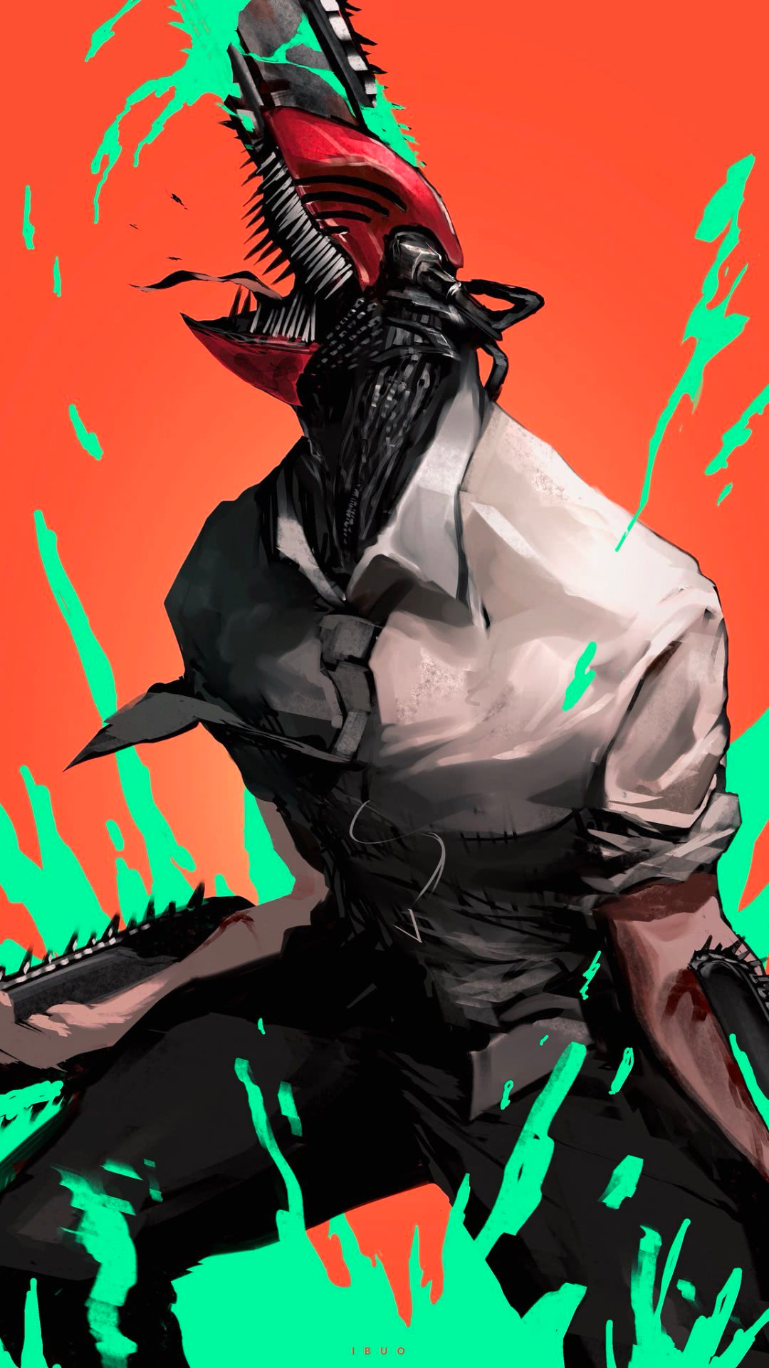 1080x1920 Anime Chainsaw Man, Phone