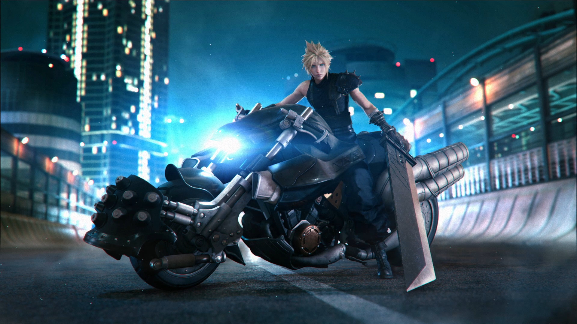 1920x1080 Final Fantasy VII Remake Anime Image Board, Desktop