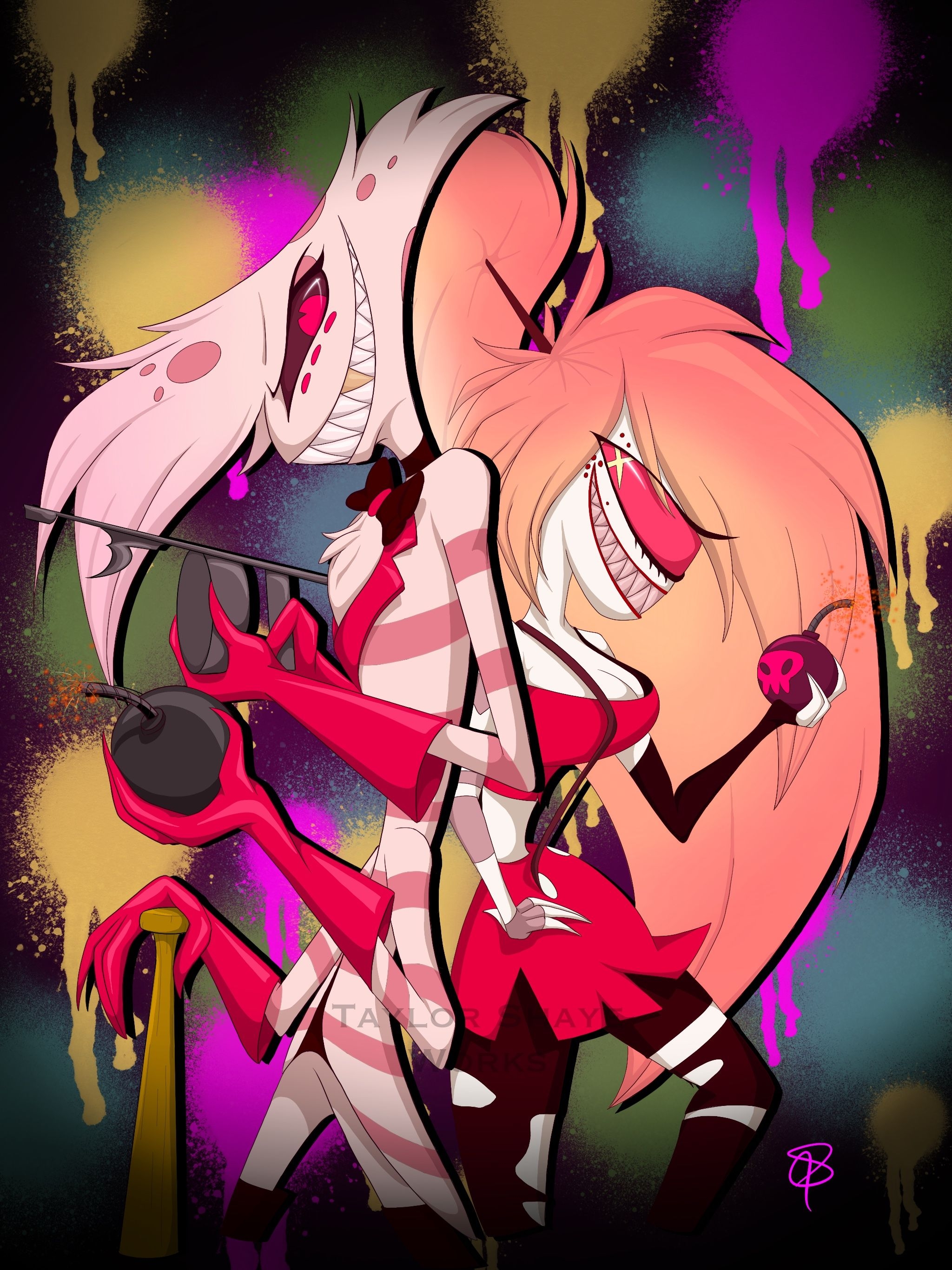 2050x2740 Cherri (Hazbin) Hotel Anime Image Board, Phone