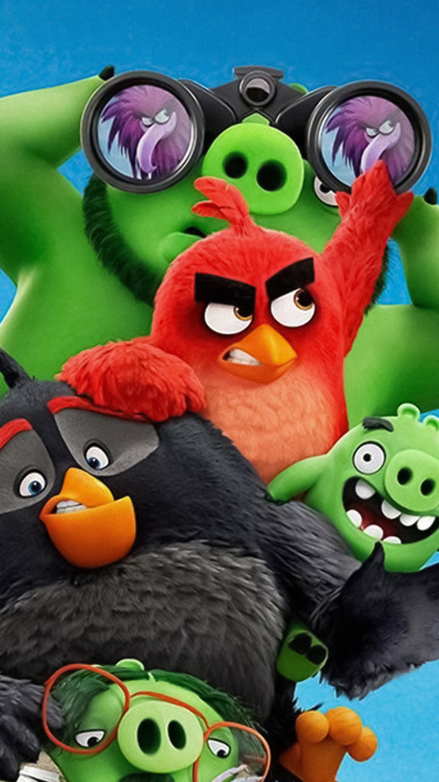 1440x2560 Wallpaper The Angry Birds Movie poster, 4K, Movies, Phone