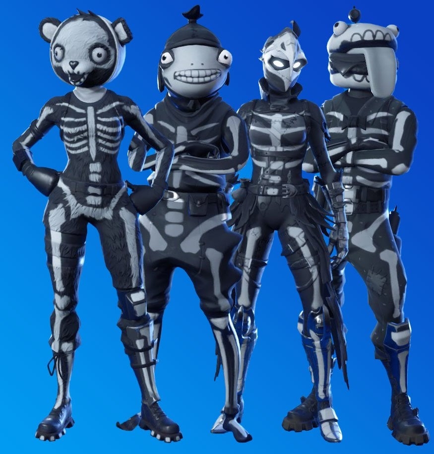 880x920 Skull Squad Leader Fortnite wallpaper, Phone