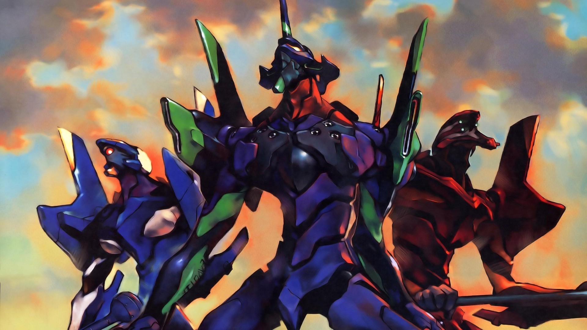 1920x1080 Evangelion Unit 01 Neon Genesis Evangelion Anime Hd, Desktop