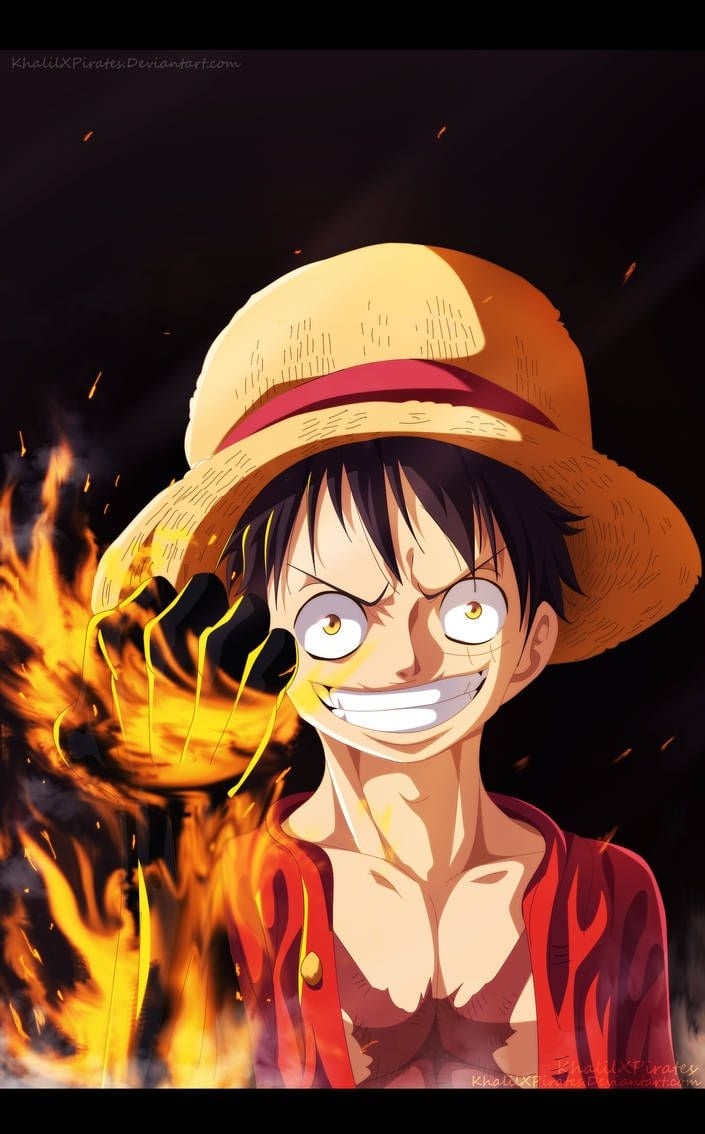 710x1140 Luffy Hawk by KhalilXPirates. Manga anime one piece, One piece anime, Monkey d luffy, Phone