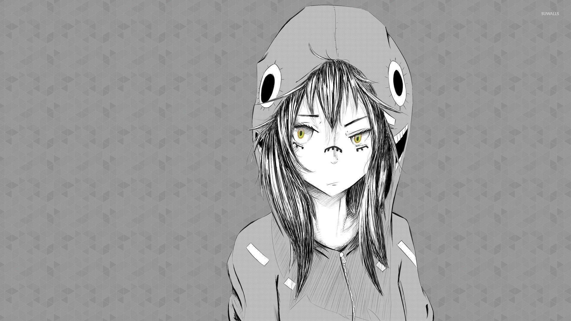 1920x1080 Girl with a funny hood wallpaper wallpaper, Desktop