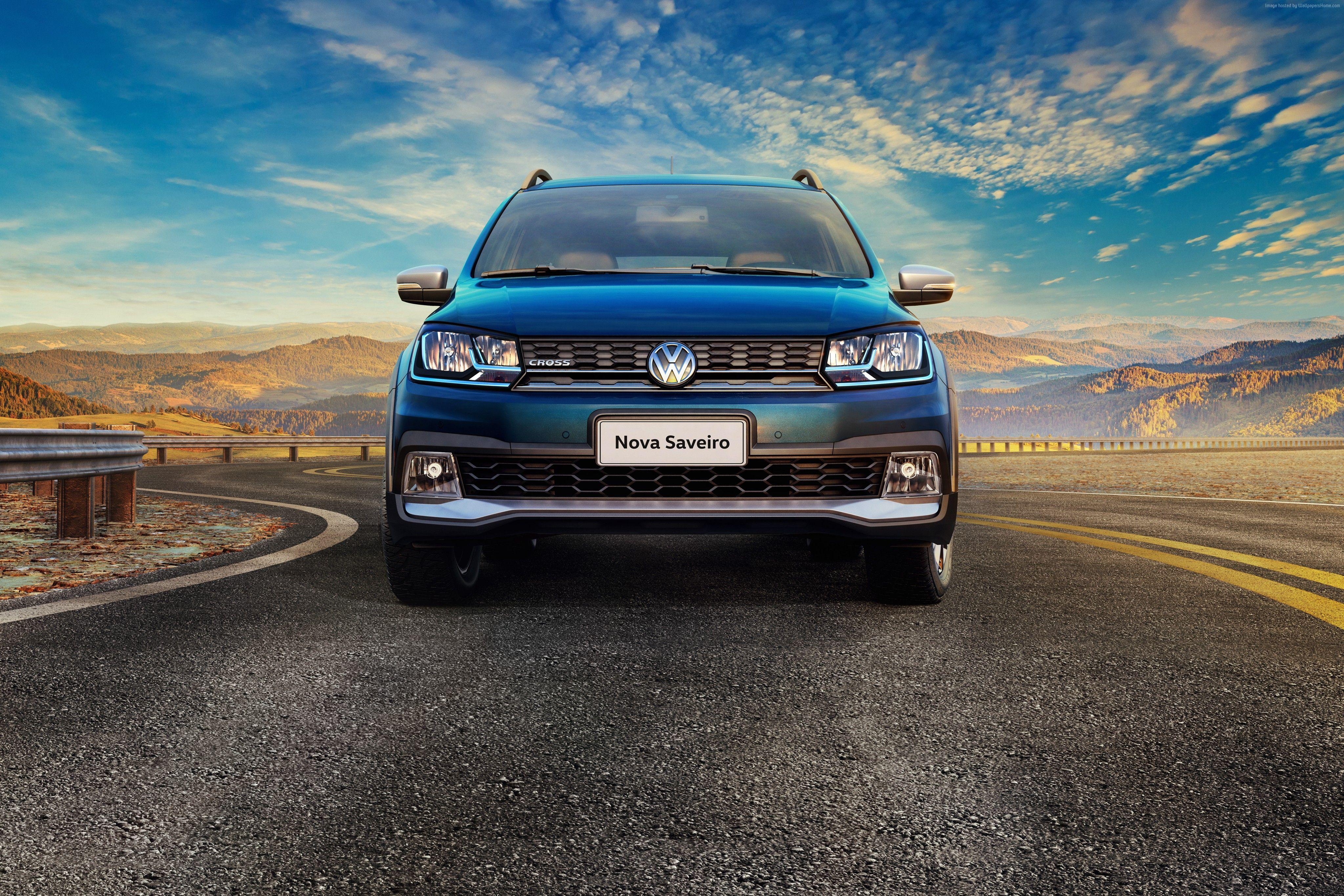 4100x2740 Wallpaper Volkswagen Saveiro Cross CD, pickup, blue, Cars & Bikes, Desktop