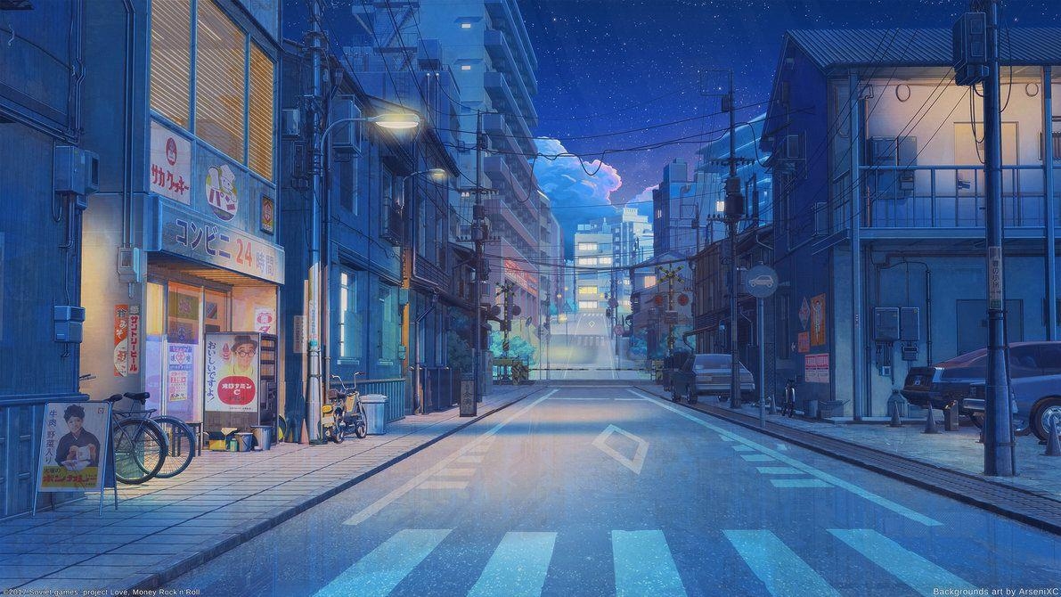 1200x670 What a beautiful picture, Tokyo Street Night, Desktop