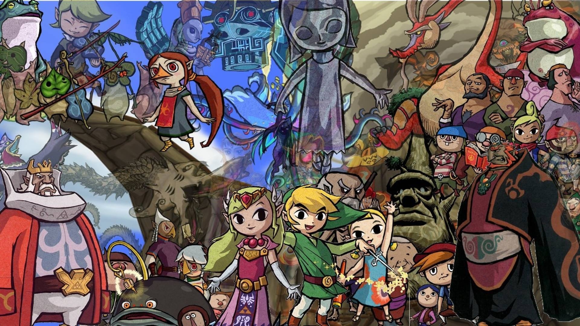 1920x1080 Legend Of Zelda Wind Waker Wallpaper, Desktop