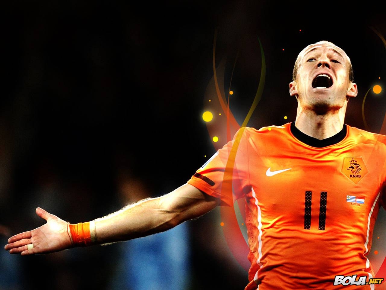 1280x960 Arjen Robben No. 11 Wallpaper HD Wallpaper, Desktop