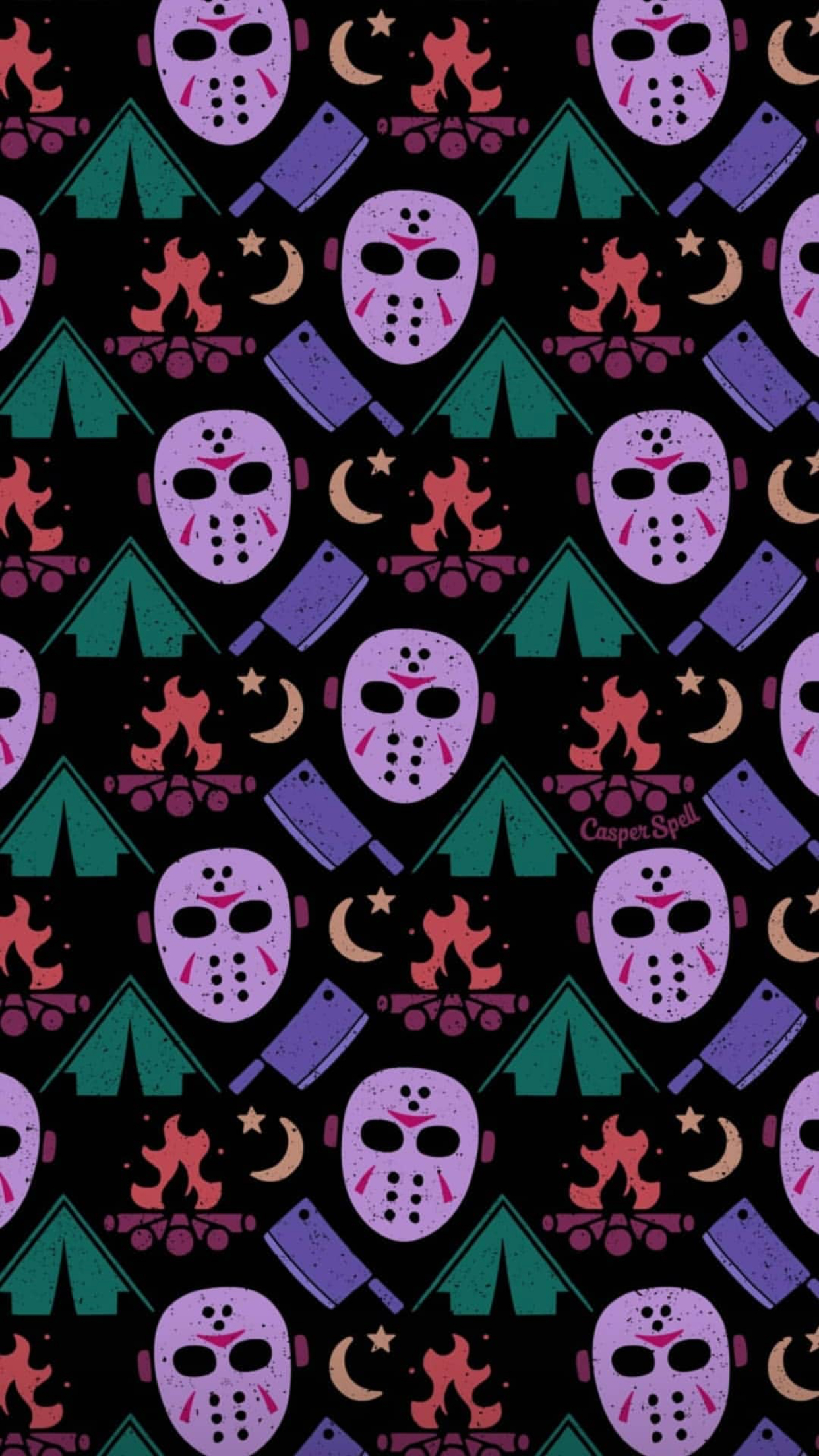 1250x2210 Friday the 13th, Jason Voorhees, Halloween, Horror Movie, Camp, Phone