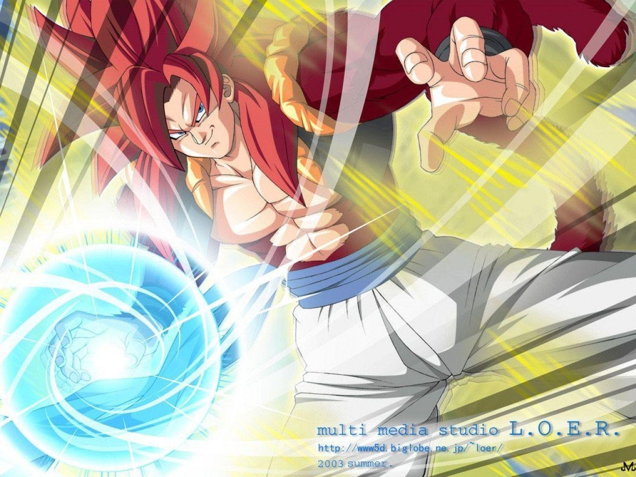 1280x960 Gogeta ssj4 Ball All Fusion Wallpaper, Desktop