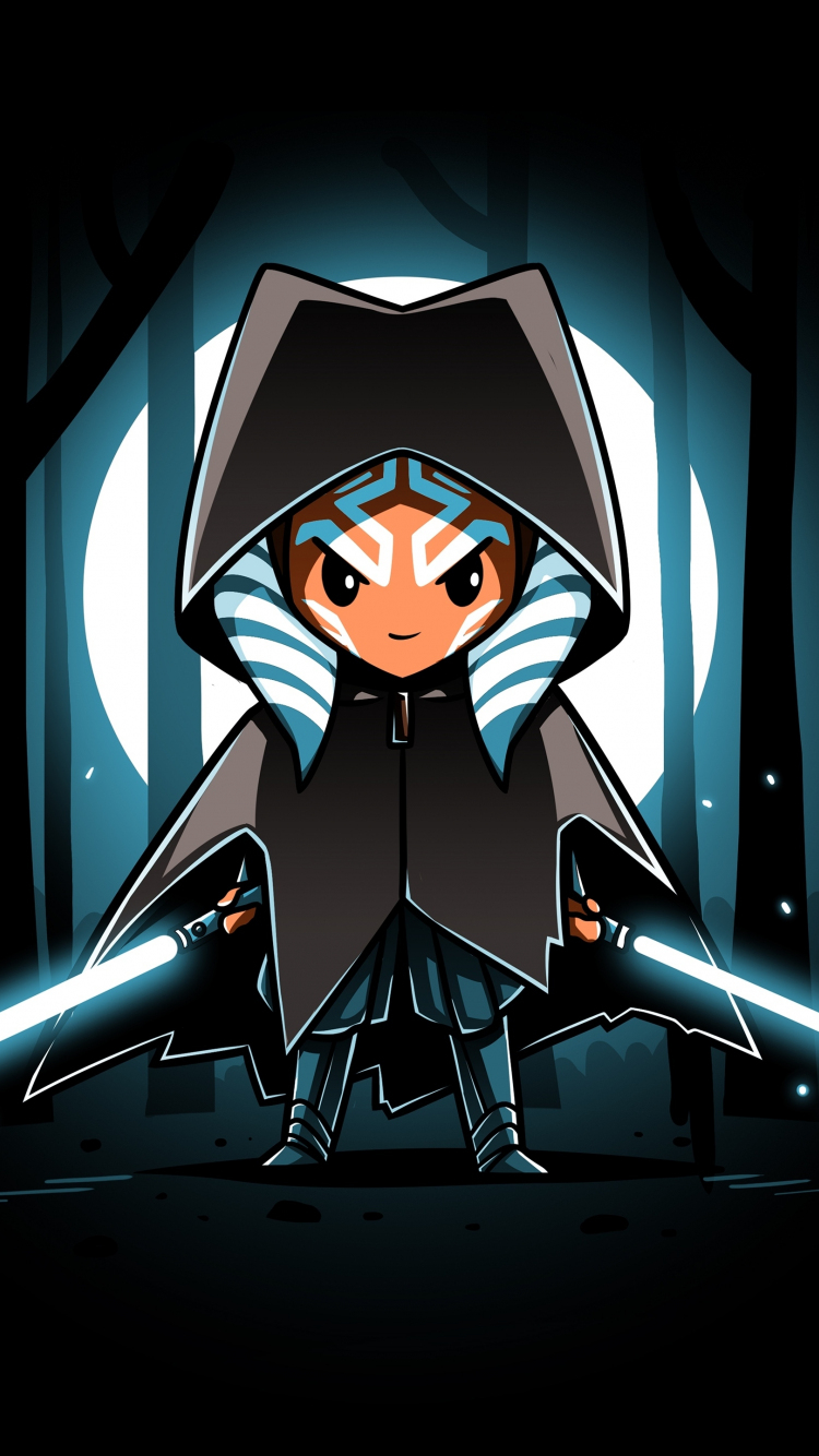 750x1340 Download wallpaper  star wars, ahsoka tano, jedi, iphone iphone  HD background, 27173, Phone