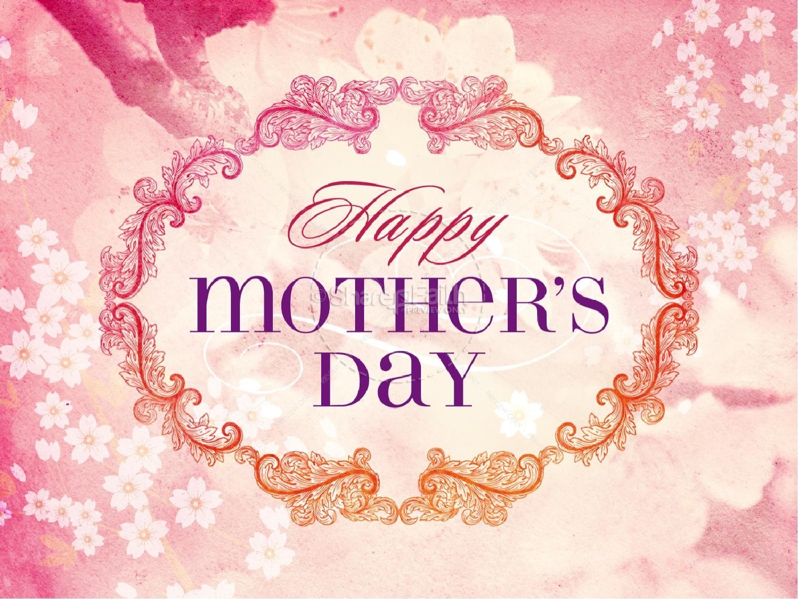 1600x1200 Mothers Day Slide Background, Desktop