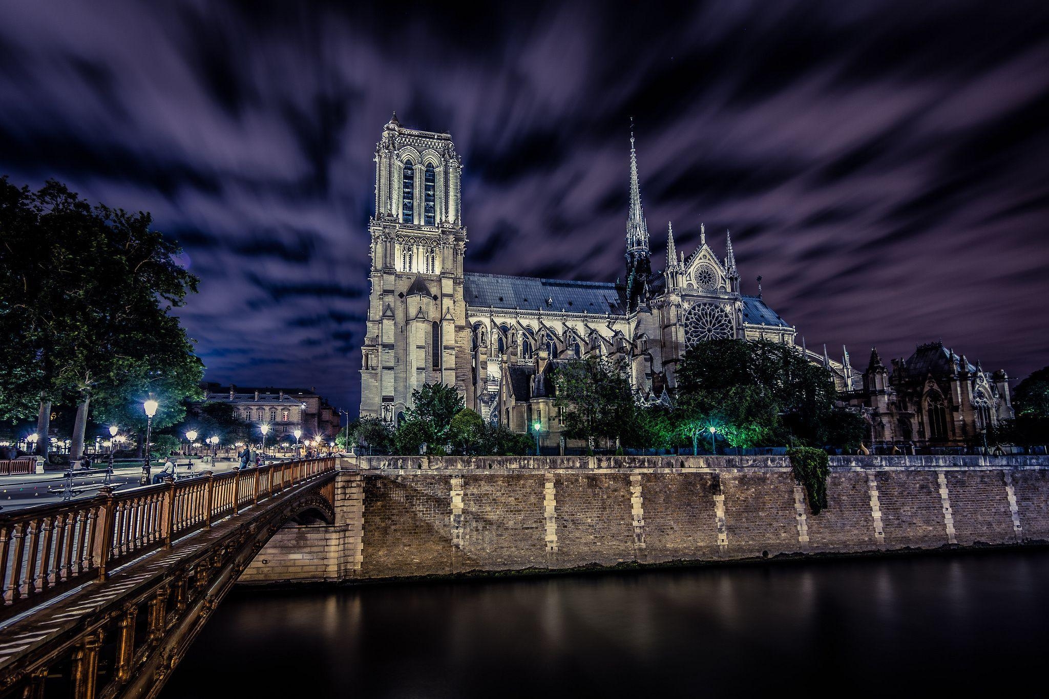 2050x1370 Notre Dame De Paris HD Wallpaper, Desktop