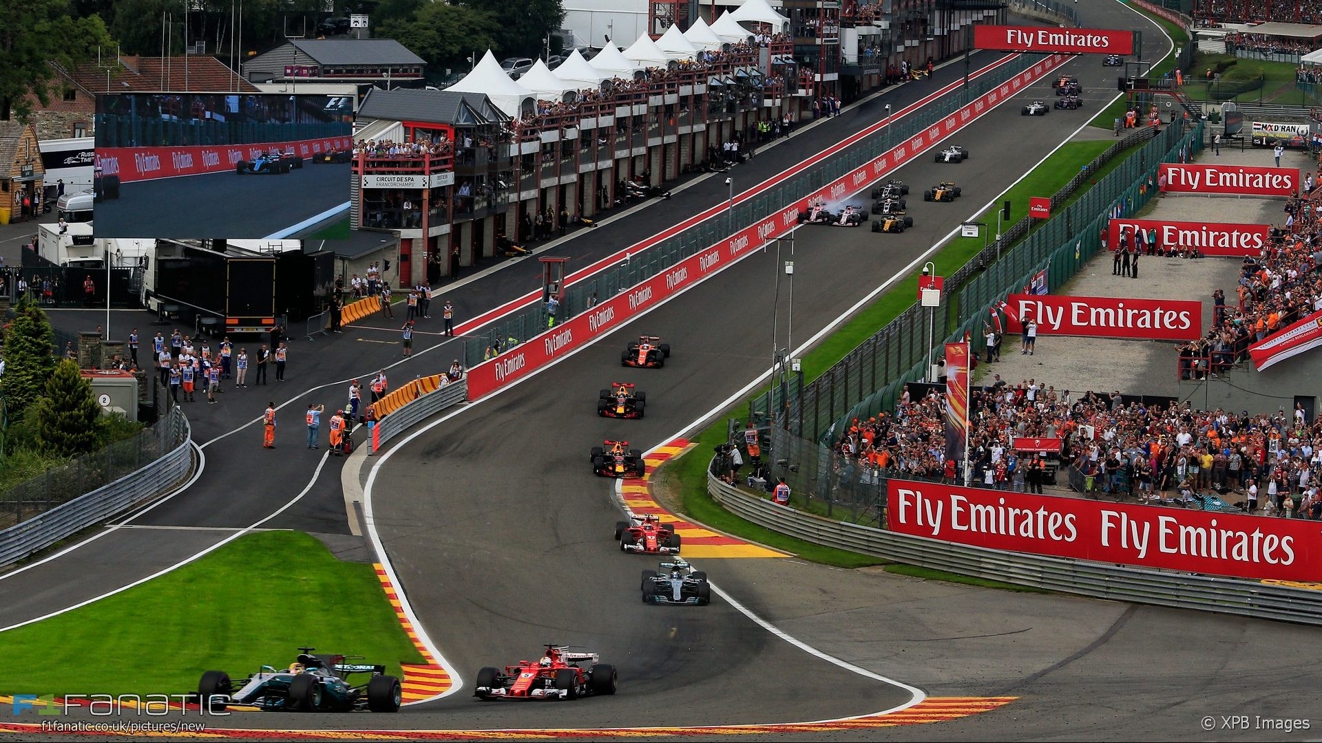 1920x1080 Start, Spa Francorchamps, 2017 · RaceFans, Desktop